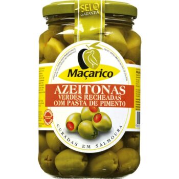 Macarico Azeitona Recheada com Pimento