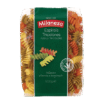 Milaneza Massa Espirais Tricolores 500 g