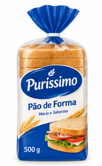 Puríssimo Pão de Forma 500g